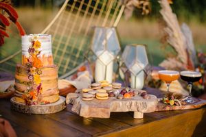  at The Iced Vegan Wedding Cake in Mundford