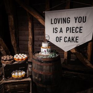  at The Iced Vegan Wedding Cake in Mundford