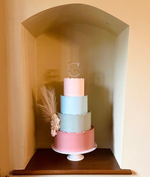  at The Iced Vegan Wedding Cake in Mundford