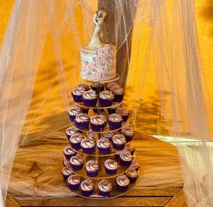  at The Iced Vegan Wedding Cake in Mundford