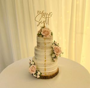  at The Iced Vegan Wedding Cake in Mundford