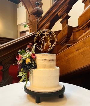  at The Iced Vegan Wedding Cake in Mundford