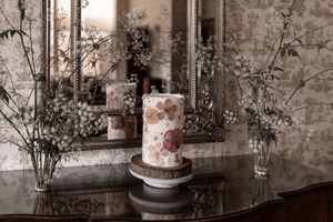  at The Iced Vegan Wedding Cake in Mundford