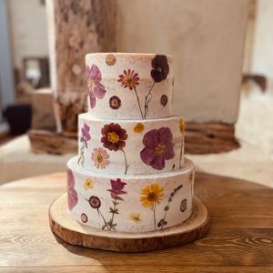  at The Iced Vegan Wedding Cake in Mundford