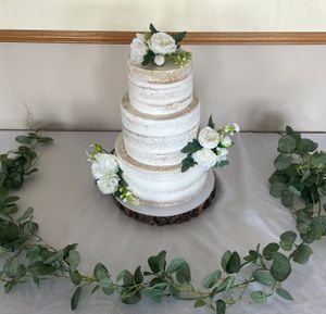  at The Iced Vegan Wedding Cake in Mundford