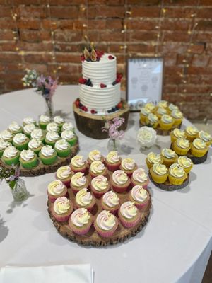  at The Iced Vegan Wedding Cake in Mundford