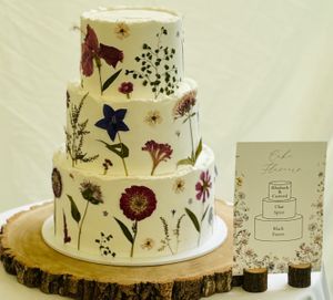  at The Iced Vegan Wedding Cake in Mundford