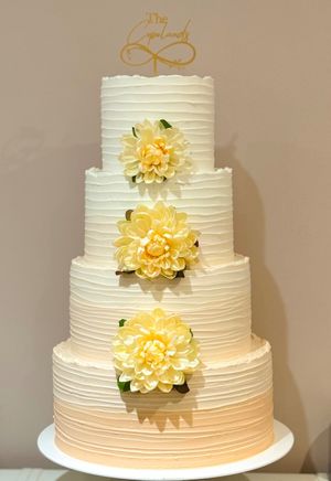  at The Iced Vegan Wedding Cake in Mundford