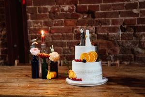  at The Iced Vegan Wedding Cake in Mundford