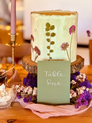  at The Iced Vegan Wedding Cake in Mundford