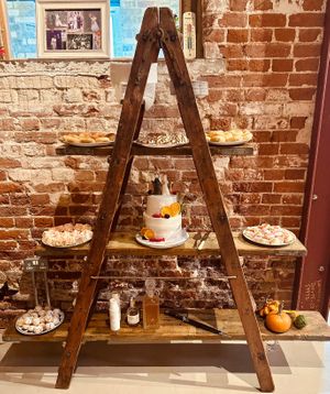  at The Iced Vegan Wedding Cake in Mundford