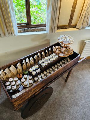  at The Iced Vegan Wedding Cake in Mundford