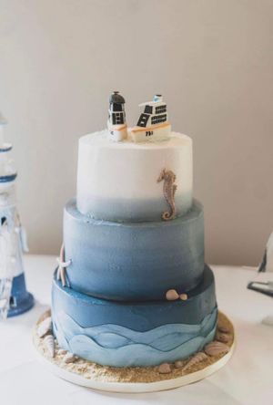  at The Iced Vegan Wedding Cake in Mundford