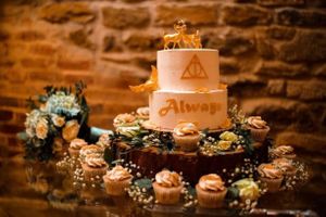  at The Iced Vegan Wedding Cake in Mundford