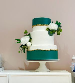  at The Iced Vegan Wedding Cake in Mundford