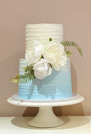  at The Iced Vegan Wedding Cake in Mundford