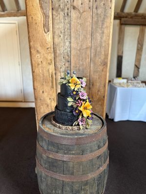  at The Iced Vegan Wedding Cake in Mundford