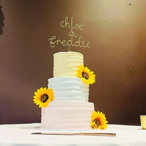  at The Iced Vegan Wedding Cake in Mundford