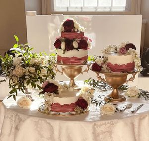  at The Iced Vegan Wedding Cake in Mundford