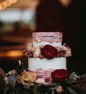  at The Iced Vegan Wedding Cake in Mundford