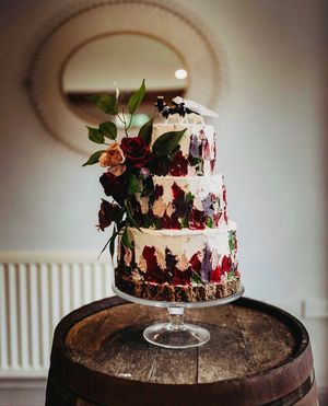  at The Iced Vegan Wedding Cake in Mundford