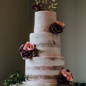  at The Iced Vegan Wedding Cake in Mundford