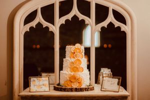  at The Iced Vegan Wedding Cake in Mundford