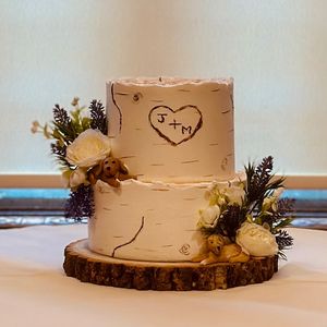  at The Iced Vegan Wedding Cake in Mundford