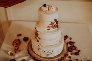  at The Iced Vegan Wedding Cake in Mundford