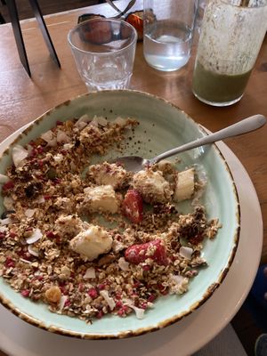 Granola   at Beach House Cafe in Kaikoura