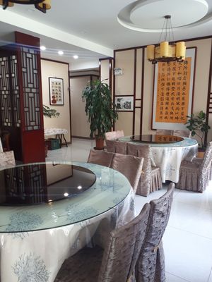 Restaurant inside at Yuanqi Vegetarian - 缘启妙膳 in Urumqi