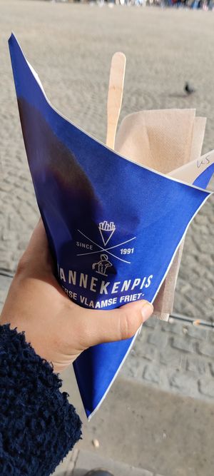  at Manneken Pis in Amsterdam