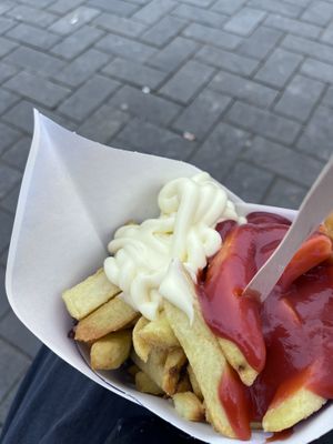   at Manneken Pis in Amsterdam