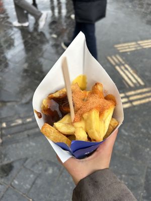   at Manneken Pis in Amsterdam