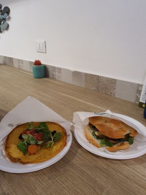 Farinata und Foccacia at Anciua in Porto Venere