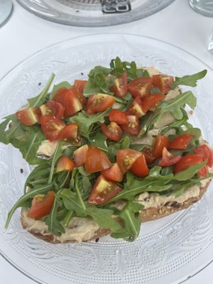 Hummus toast   at Lovelo Coffee Ride in Orihuela Costa