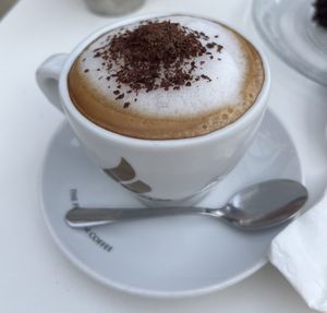 Cappuccino with soy milk  at Lovelo Coffee Ride in Orihuela Costa