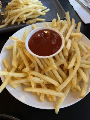Hot chips   at Wanera Wine Bar in Angaston