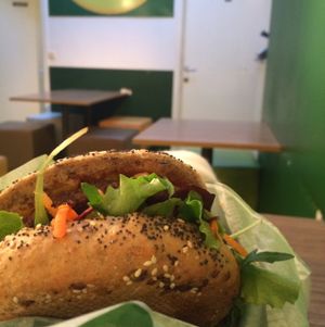 Texas burger at Tasty World in Ghent