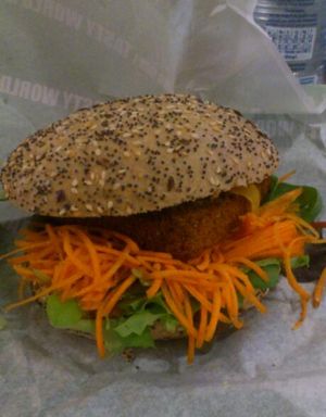 Tasty World Winterburger: so good! at Tasty World in Ghent