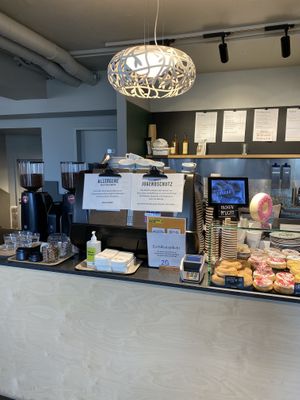 Counter  at Sprössling in Zurich