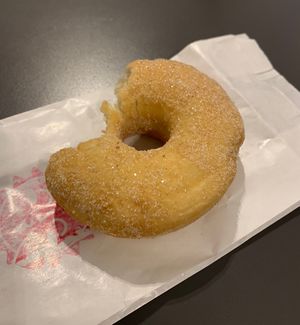 Zucker-Zimt Donut #Veganuary at Sprössling in Zurich