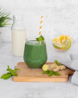 Forest Detox smoothie  at Oaza Joyful Kitchen in Zagreb