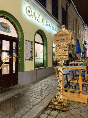 The place  at Oaza Joyful Kitchen in Zagreb
