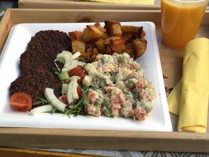   at Oaza Joyful Kitchen in Zagreb