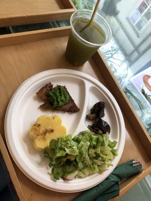 daily menu small  at Oaza Joyful Kitchen in Zagreb