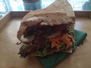 Kebab at Oaza Joyful Kitchen in Zagreb