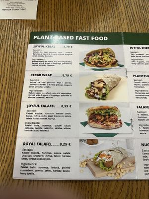   at Oaza Joyful Kitchen in Zagreb