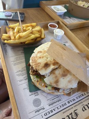 Kebab!  at Oaza Joyful Kitchen in Zagreb