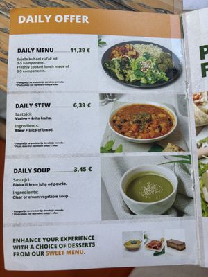   at Oaza Joyful Kitchen in Zagreb